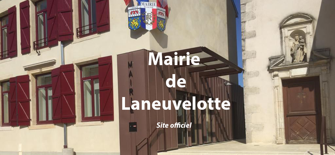 Parvis de la mairie de Laneuvelotte